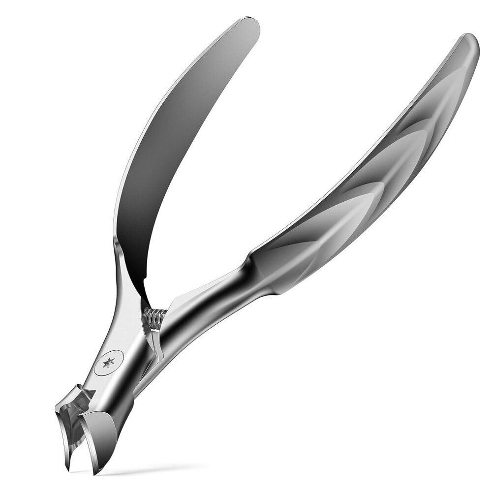 Wide Jaw Thick Toenail Clippers Thick Toenails - Precision Stainless Steel Toe N
